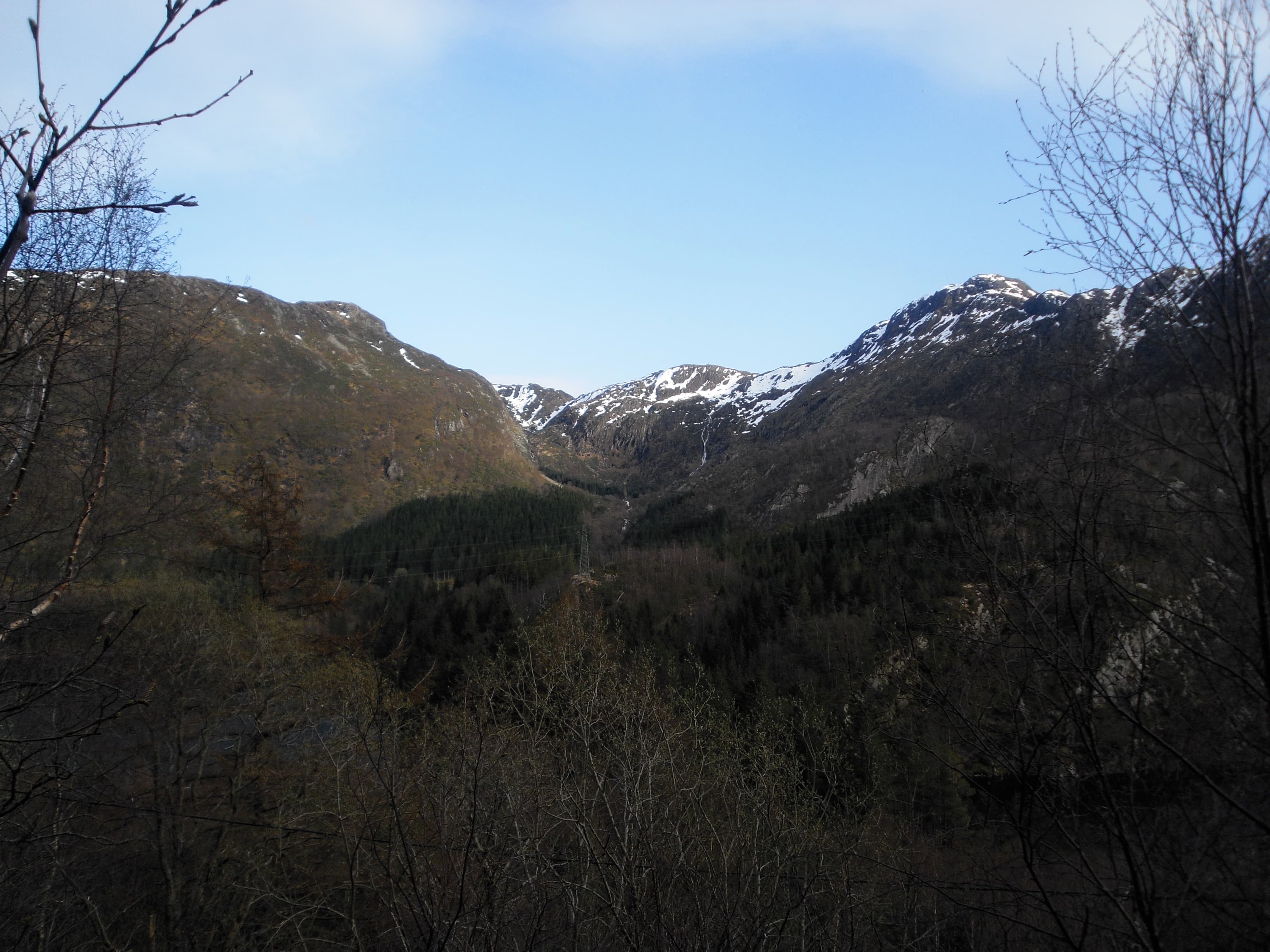 The Isdalen valley near Bergen, where the unidentified woman was found