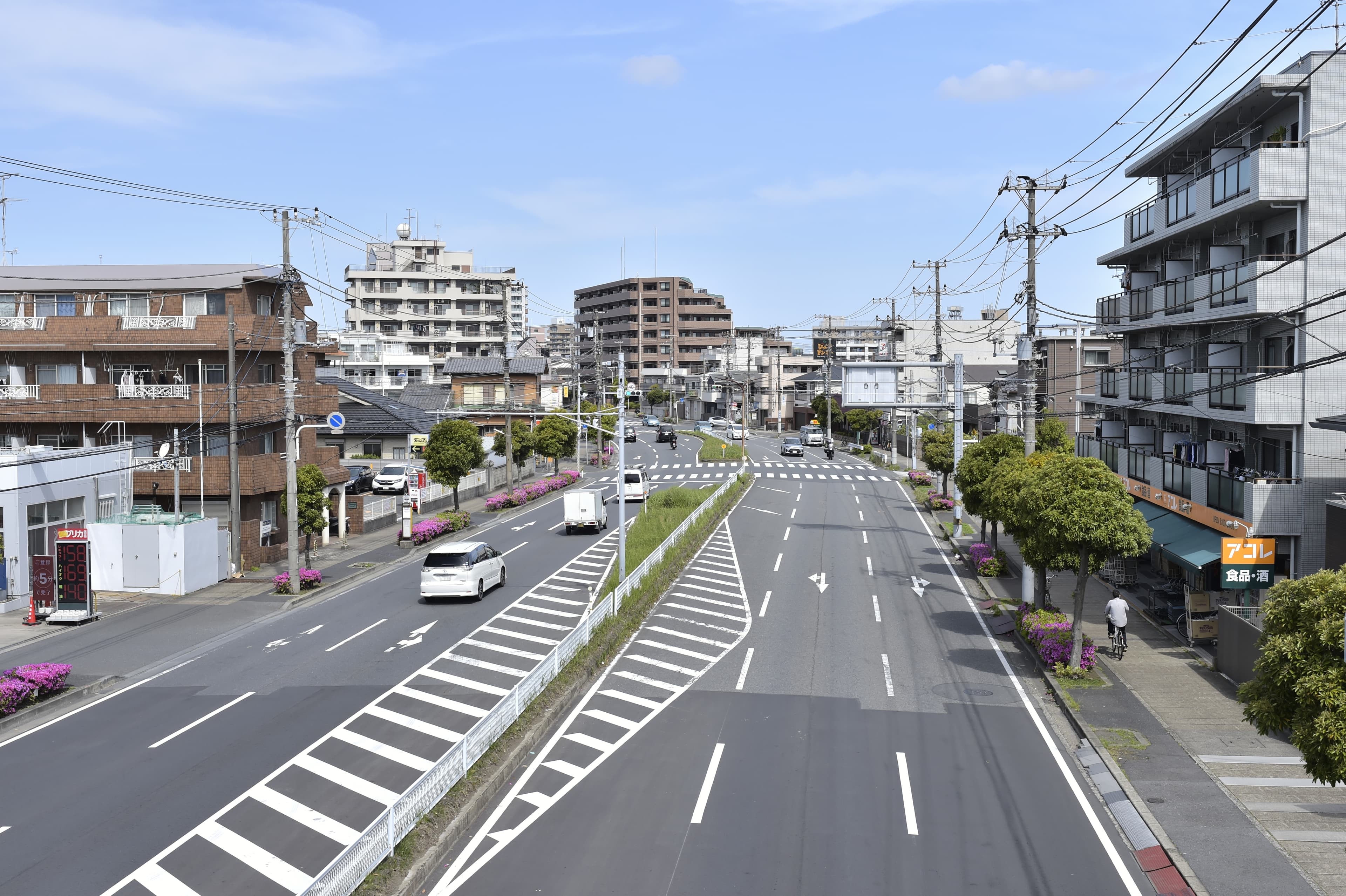 A street in Ichikawa, Chiba, where the Lindsay Hawker investigation took place