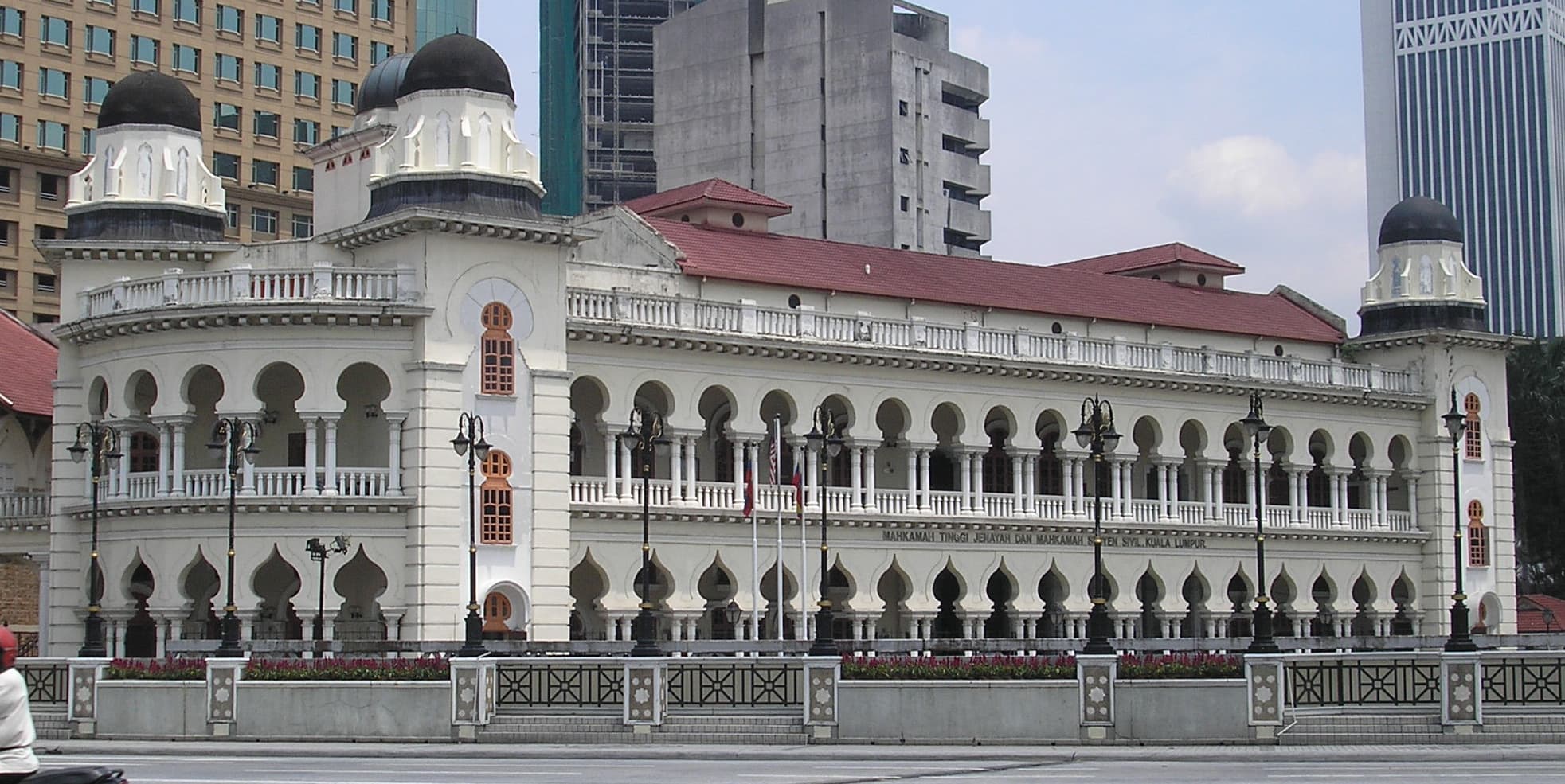 The former High Court building in Kuala Lumpur, representing legal proceedings connected to 1MDB