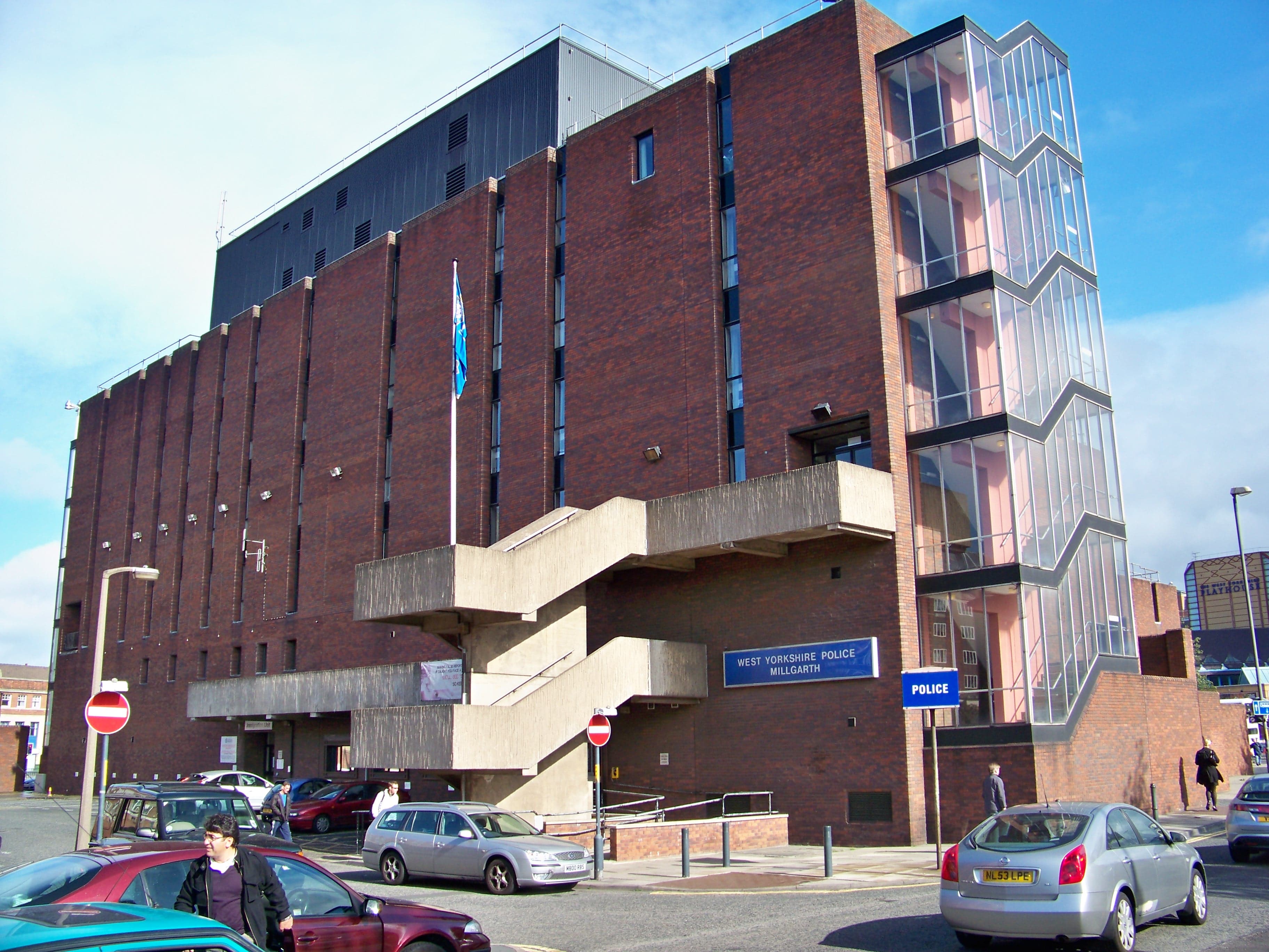 Millgarth Police Station in Leeds. Taken on the afternoon of Saturday the 3rd October 2009.